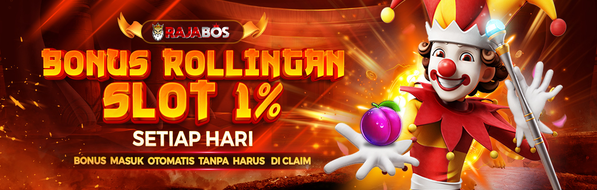 RAJABOS.COM - BONUS MINGGUAN TERBESAR