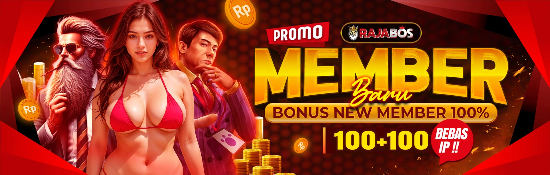 BONUS NEW MEMEBR 100%