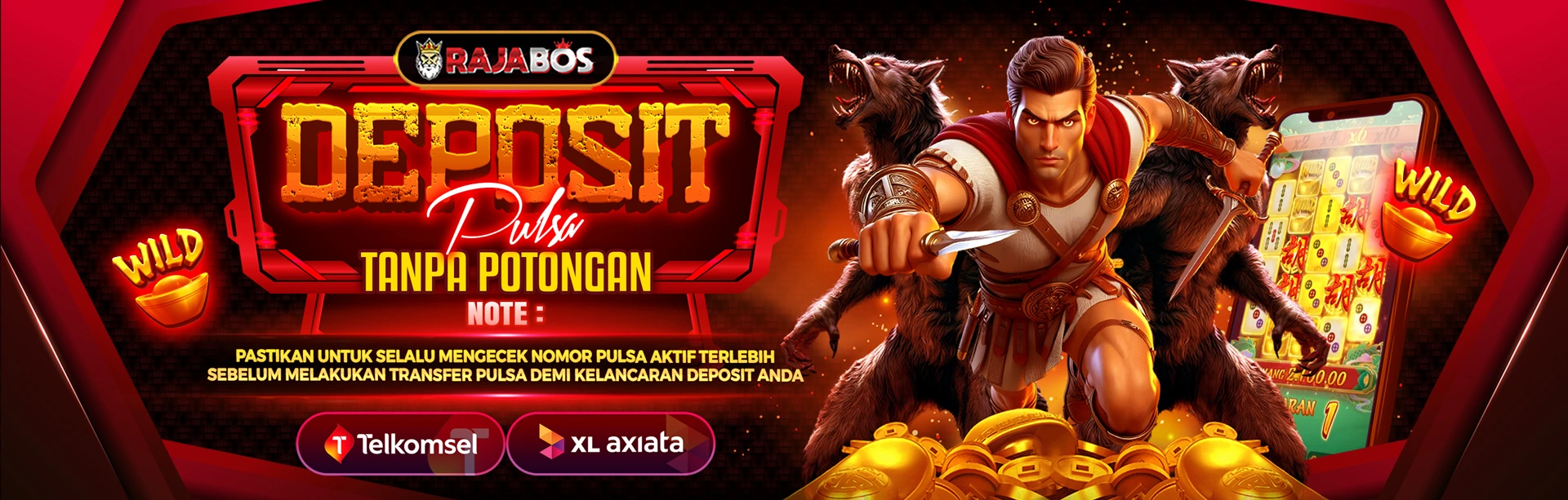 RAJABOS.COM - DEPOSIT PULSA TANPA POTONGAN