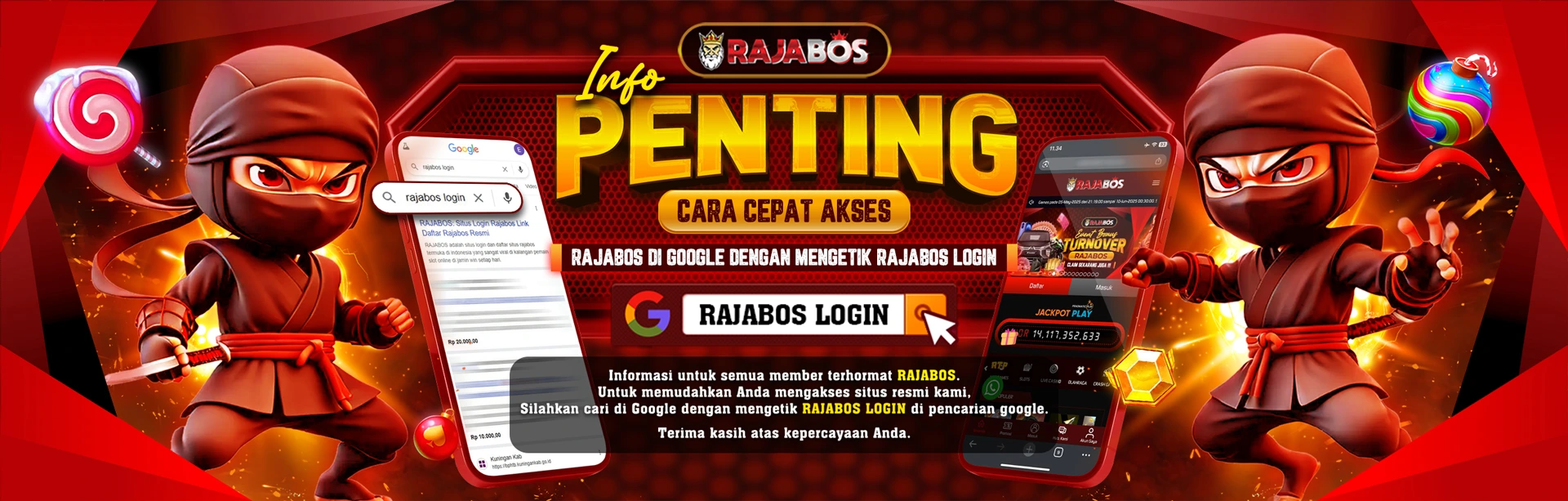 RAJABOS LOGIN