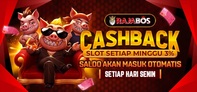 BONUS CASHBACK MINGGUAN SLOT 3%